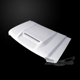 GS15AHRSSFHW25 | 2015-2019 GMC Sierra 2500HD Type-RS Style Functional Ram Air Hood | Amerihood