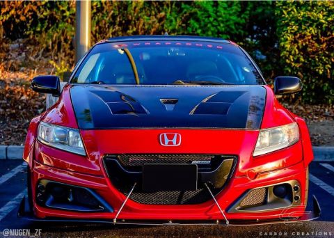 2011-2016 Honda CR-Z Carbon Creations DriTech AM-S Hood - 1 Piece 2011-2016 Honda CR-Z Carbon Creations DriTech AM-S Hood - 1 Piece