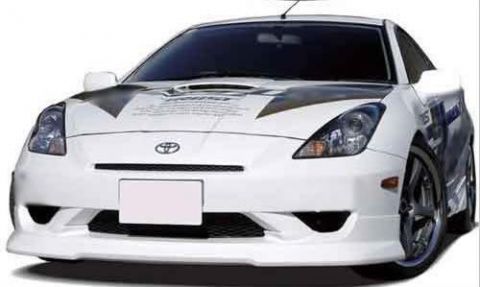 celica c one lip 2003 Toyota Celica ING Style Front Bumper Lip (Unpainted) by KBD