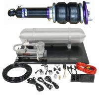 1998-2002 Honda Accord FWD D2 Racing Air Struts with VERA Evo Management