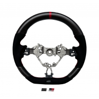 2022 SUBARU BRZ CARBON FIBER BLACK SUEDED STEERING WHEEL GLOSS