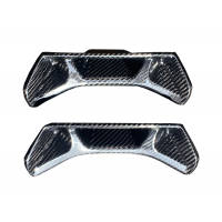 2020-2021 Toyota Supra  Dry Carbon Seat Delete Insert Cover Set – Gloss