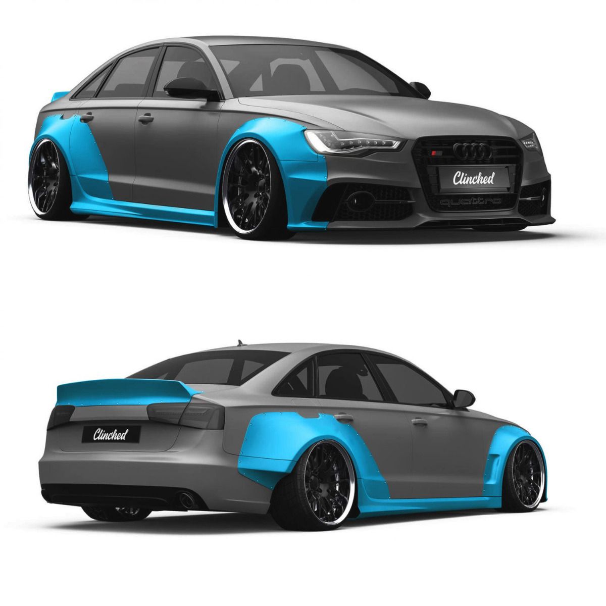 2012-2018 Audi A6 (C7) Clinched Widebody Kit