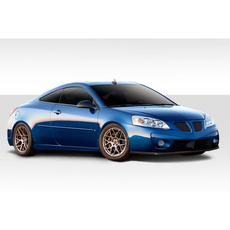 Front Center Bumper Grille – For 2009-2010 Pontiac G6, Black Plastic, Direct Fit