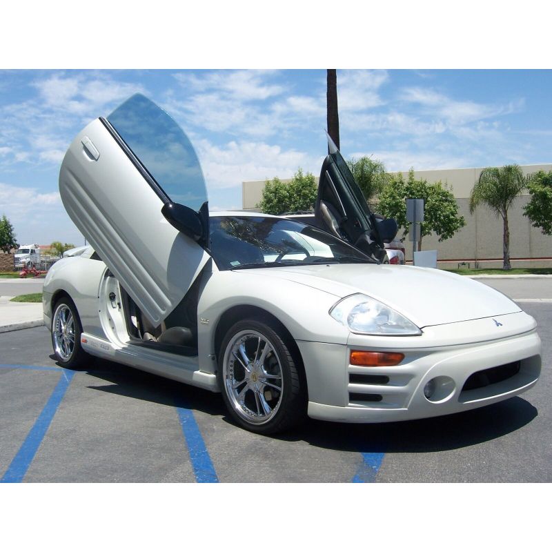 NAGD Driver Side Left Front Door Window Glass For Mitsubishi Eclipse 2000-2005 Coupe