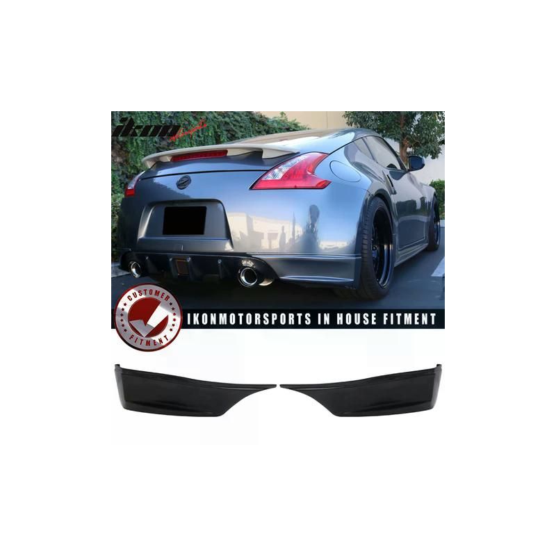 2009-2020 Nissan 370Z SS Rear Aprons Spat Rear Bumper Lip - PU