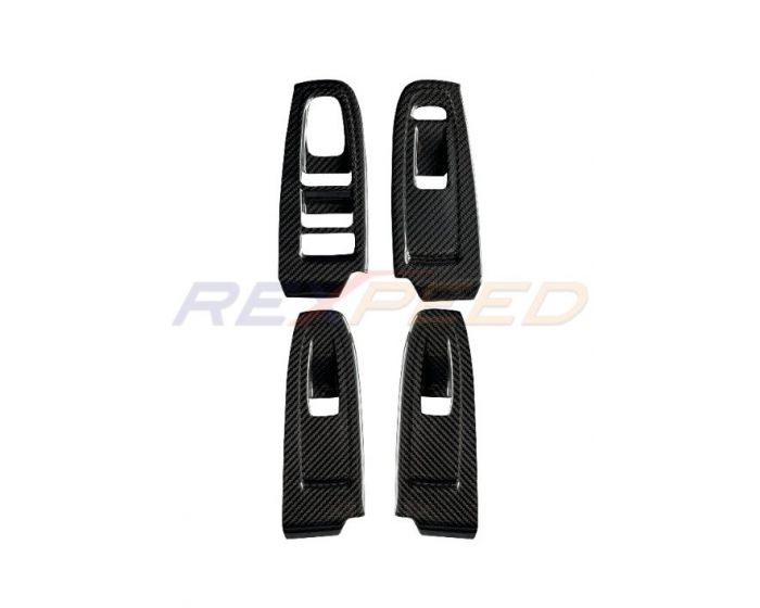 2022-2023 Subaru WRX S4 (VB) Dry Carbon Window Switch Panel Cover (LHD)