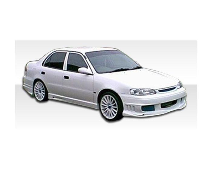 This is a file of a 1999 Toyota Corolla AE112R Ultima sedan, which can be found on Wikimedia Commons.