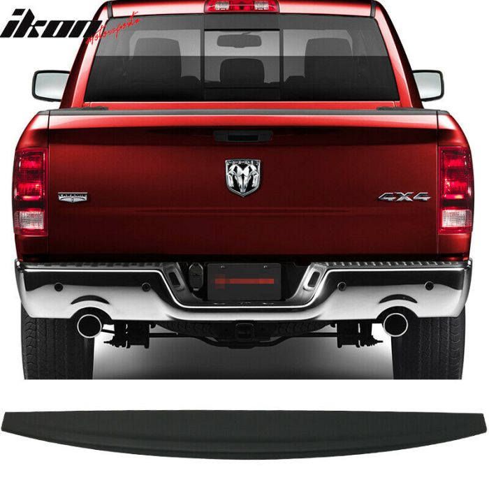 New Tailgate Cover Molding Top Cap Protector Lip Spoiler For 2009-2018 Dodge Ram 