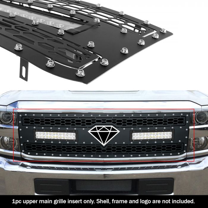 2015-2019 Chevy Silverado 3500 HD MAIN UPPER LASER CUT